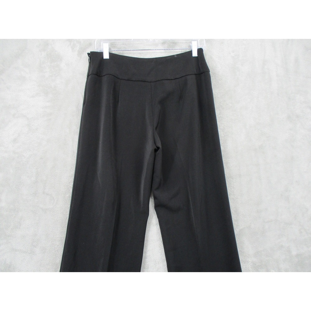 White House Black Market Pants 6 Wide Zip Side Zip Trouser Career Stretch Office - Picture 6 of 12